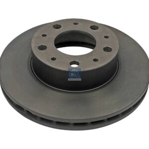 DT Spare Parts 12.41003 Brake disc, D: 280 mm, 5 bores, P: 118 mm, d: 73 mm, H: 71.5 mm, S: 28 mm, s: 26 mm
