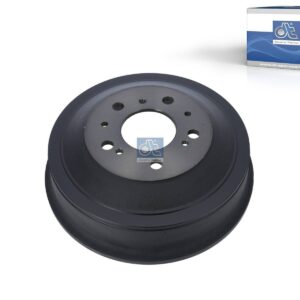 DT Spare Parts 12.44000 Brake drum, D: 254 mm, 5 bores, b: 15.6 mm, P: 118 mm, d: 72 mm, H: 98 mm, B: 64.4 mm