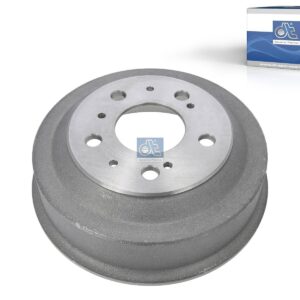 DT Spare Parts 12.44001 Brake drum, D: 254 mm, 5 bores, b: 17.5 mm, P: 130 mm, d: 79 mm, H: 98 mm, B: 64.5 mm
