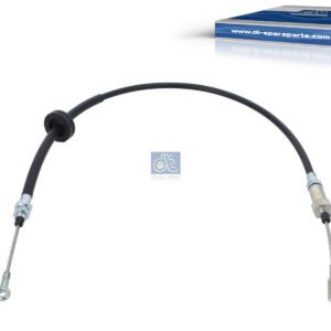 DT Spare Parts 12.47000 Control wire, parking brake, L1: 1060 mm, L2: 815 mm