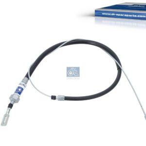 DT Spare Parts 12.47006 Control wire, parking brake, L1: 645 mm, L2: 1463 mm