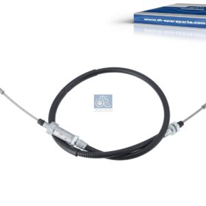 DT Spare Parts 12.47007 Control wire, parking brake, L1: 843 mm, L2: 1170 mm