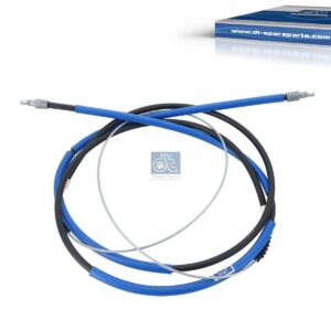 DT Spare Parts 12.47009 Control wire, parking brake, L1: 1410 mm, L2: 4095 mm