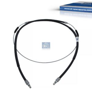 DT Spare Parts 12.47010 Control wire, parking brake, L1: 865 mm, L2: 2806 mm