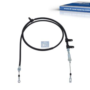 DT Spare Parts 12.47012 Control wire, parking brake, L1: 1981 mm, L2: 2296 mm