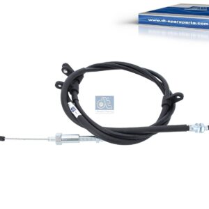 DT Spare Parts 12.47014 Control wire, parking brake, L1: 2598 mm, L2: 2910 mm