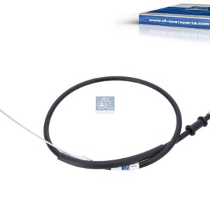 DT Spare Parts 12.47015 Control wire, parking brake, L1: 1075 mm, L2: 1390 mm