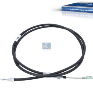 DT Spare Parts 12.47023 Control wire, parking brake, left, L1: 2355 mm, L2: 2582 mm