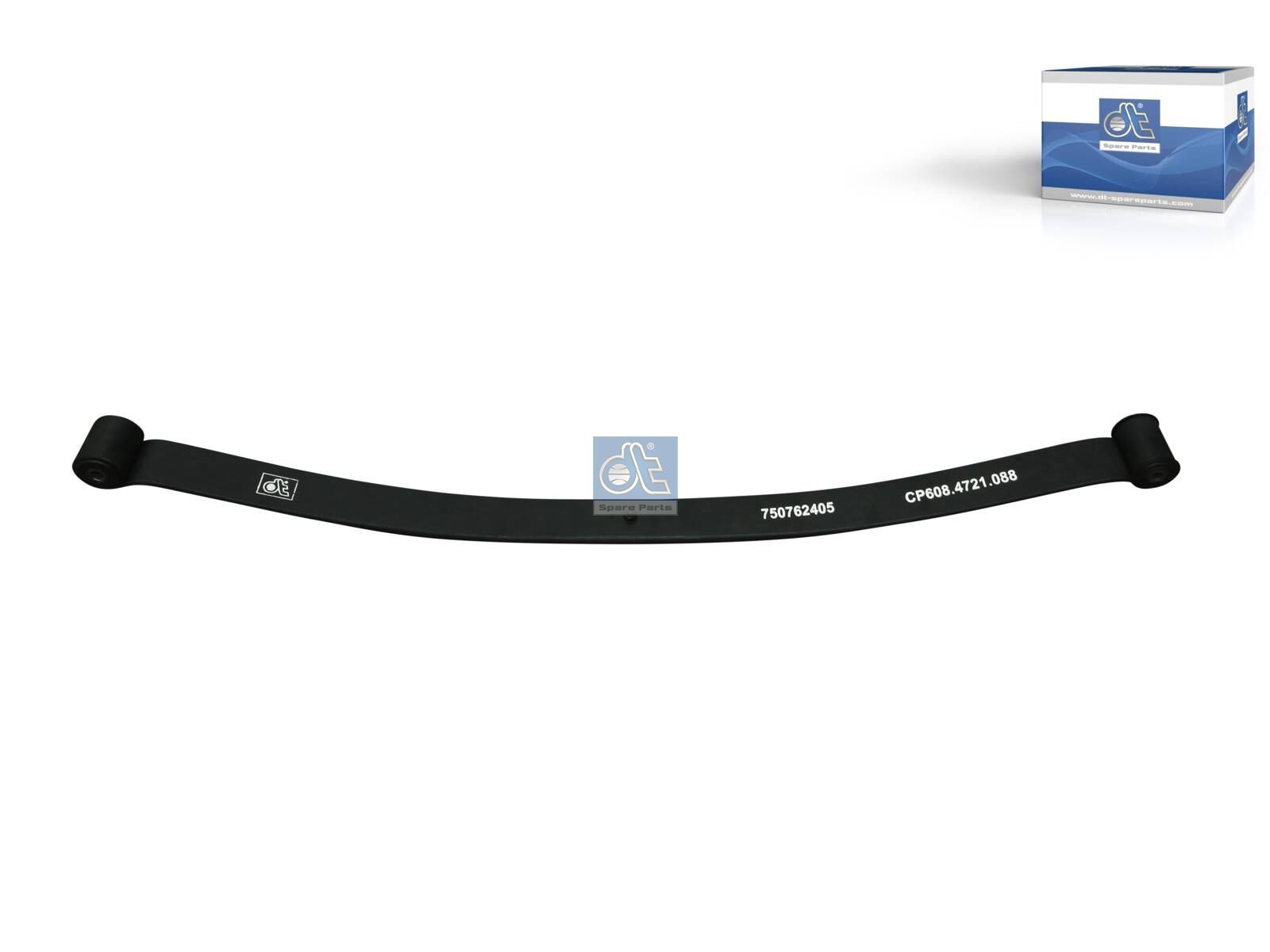DT Spare Parts 12.60088 Leaf spring, L: 715 mm, W: 80 mm, H: 17 mm