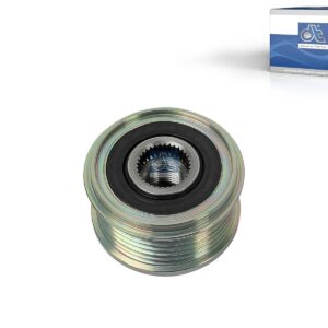 DT Spare Parts 12.72054 Pulley, alternator, d: 17 mm, D: 55 mm, 6 PK, W: 39 mm