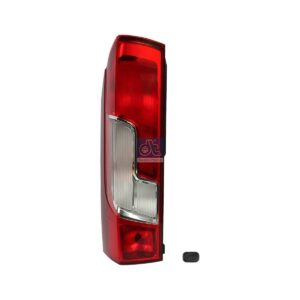 DT Spare Parts 12.74006 Tail lamp, left, with lamp carrier
