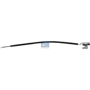 DT Spare Parts 12.80076 Door lock, rear, lower, left