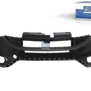 DT Spare Parts 12.81983 Bumper, front, black