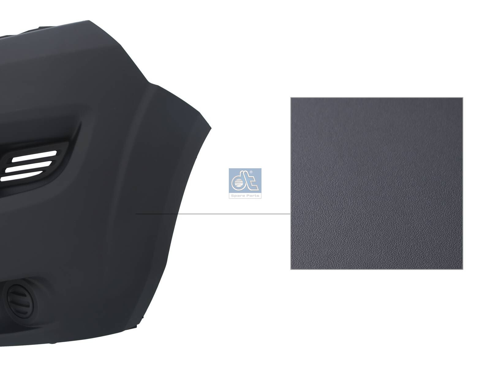 DT Spare Parts 12.82082 Bumper corner, left