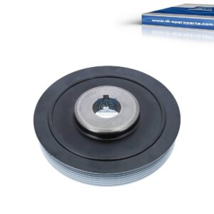 DT Spare Parts 12.82092 Pulley, Crankshaft, D: 153.5 mm, W: 28 mm, 6 grooves