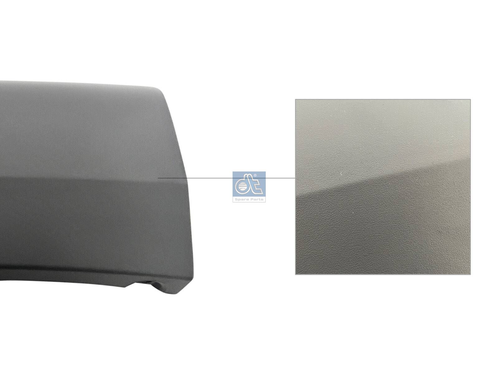 DT Spare Parts 12.82159 Cover moulding, lateral, right