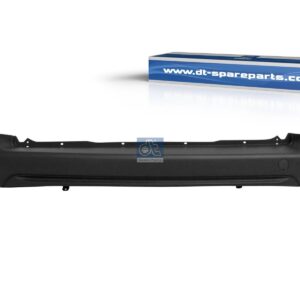 DT Spare Parts 12.82256 Bumper, rear, black