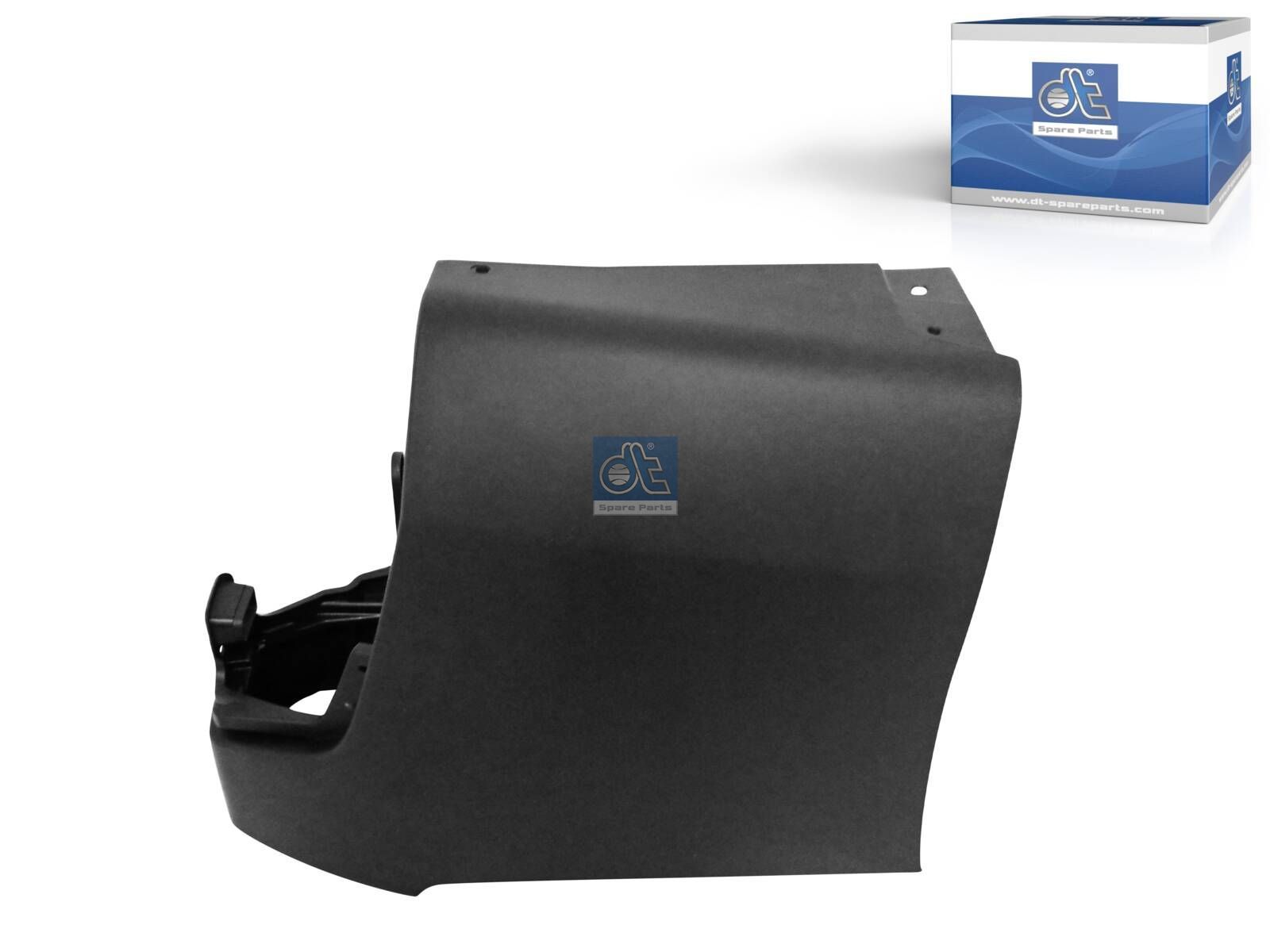 DT Spare Parts 12.82271 Bumper corner, rear, left, black