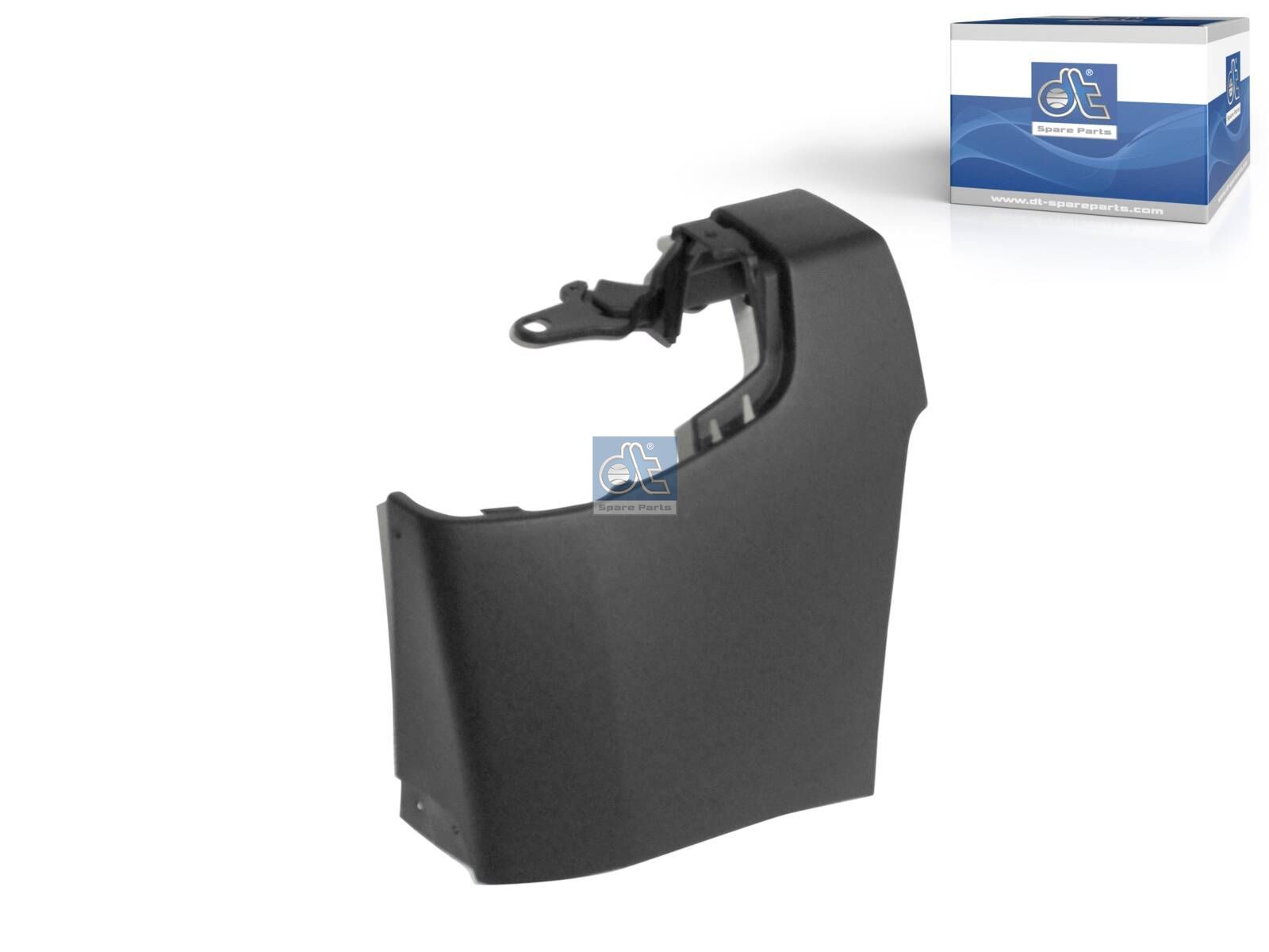 DT Spare Parts 12.82272 Bumper corner, rear, right, black