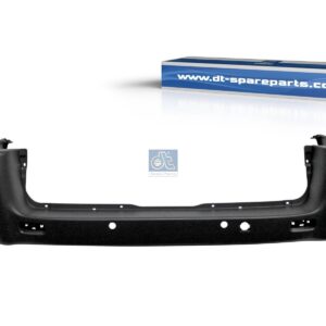 DT Spare Parts 12.82288 Bumper, rear, black
