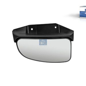 DT Spare Parts 12.83405 Mirror glass, wide view mirror, left, W: 127 mm, H: 255 mm