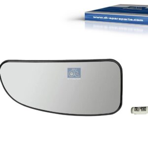 DT Spare Parts 12.83409 Mirror glass, wide view mirror, left, heated, W: 118 mm, H: 188 mm
