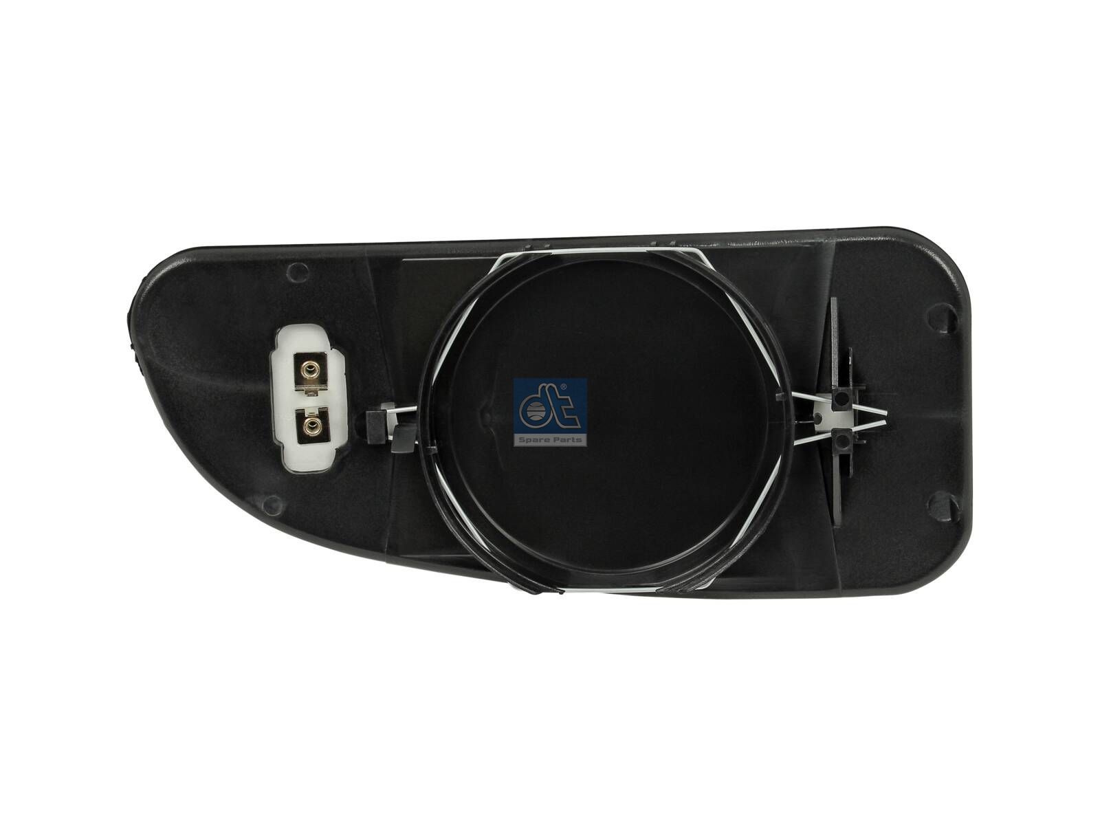DT Spare Parts 12.83410 Mirror glass, wide view mirror, right, heated, W: 118 mm, H: 188 mm