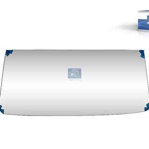 DT Spare Parts 12.84006SP Windshield, clear, wooden box, L: 1655 mm, W: 700 mm