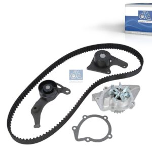 DT Spare Parts 12.90312 Timing belt kit, with water pump, W: 25.4 mm, 136 teeth