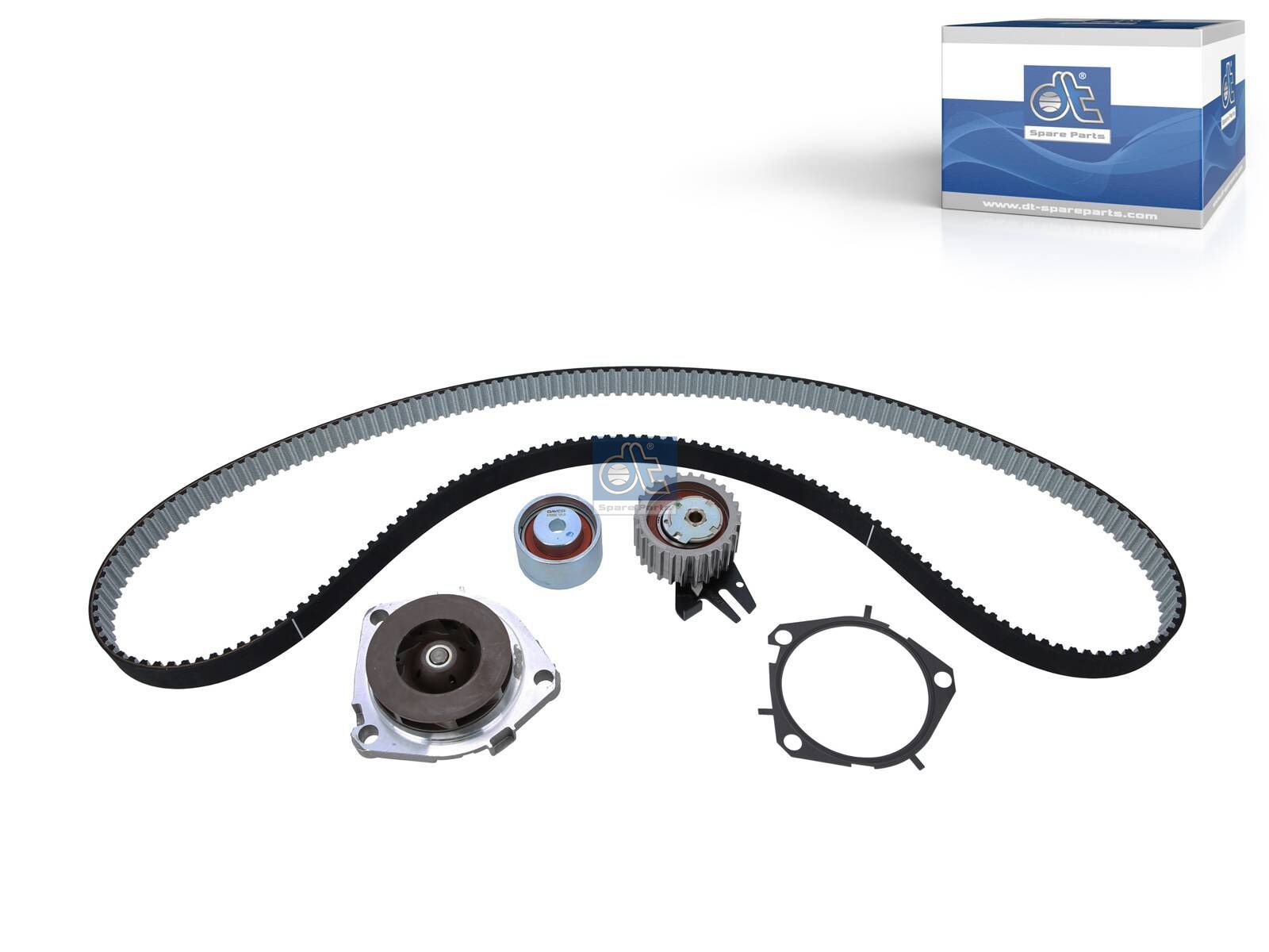 DT Spare Parts 12.90317 Timing belt kit, with water pump, W: 24 mm, 199 teeth