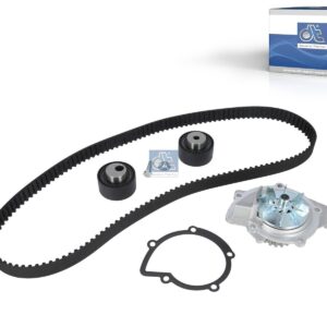 DT Spare Parts 12.90319 Timing belt kit, with water pump, W: 25.4 mm, 143 teeth