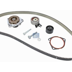 DT Spare Parts 12.90320 Timing belt kit, with water pump, W: 24 mm, 199 teeth