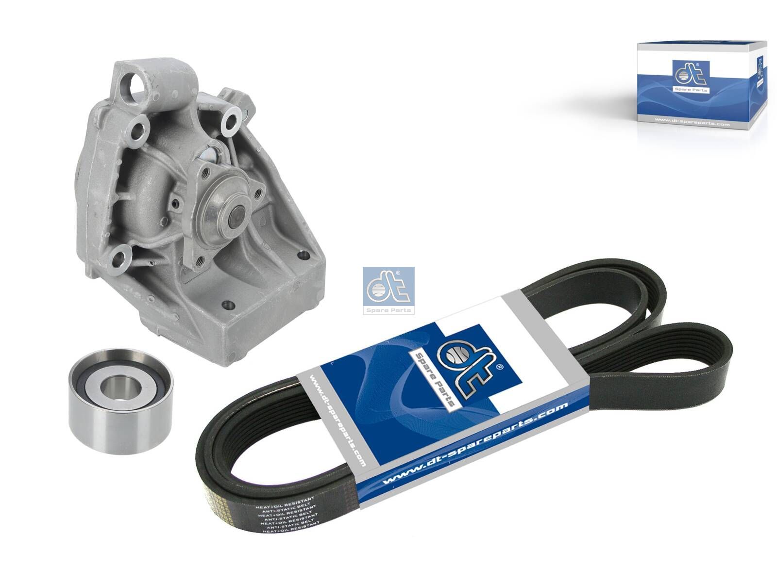 DT Spare Parts 12.90322 Timing belt kit, with water pump