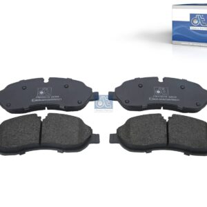 DT Spare Parts 12.93107 Disc brake pad kit, W: 144.9 mm, S: 19.5 mm, H: 60.9 mm