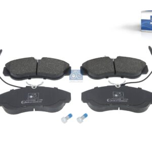 DT Spare Parts 12.93108 Disc brake pad kit, W: 160 mm, S: 19.5 mm, H: 64.3 mm