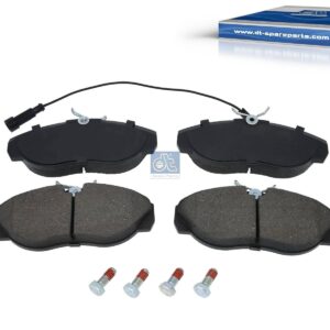 DT Spare Parts 12.93109 Disc brake pad kit, W: 160 mm, S: 19.5 mm, H: 64.3 mm