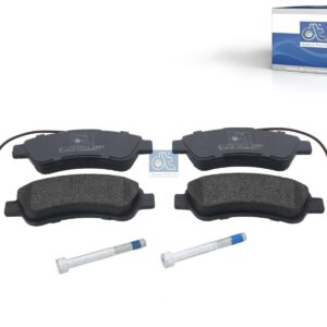DT Spare Parts 12.93110 Disc brake pad kit, W: 136.8 mm, S: 19.1 mm, H: 48.9 mm