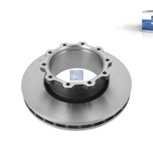 DT Spare Parts 13.00142 Brake disc, D: 434 mm, 10 bores, P: 237 mm, M16 x 1,5, d: 203 mm, H: 130 mm, S: 45 mm