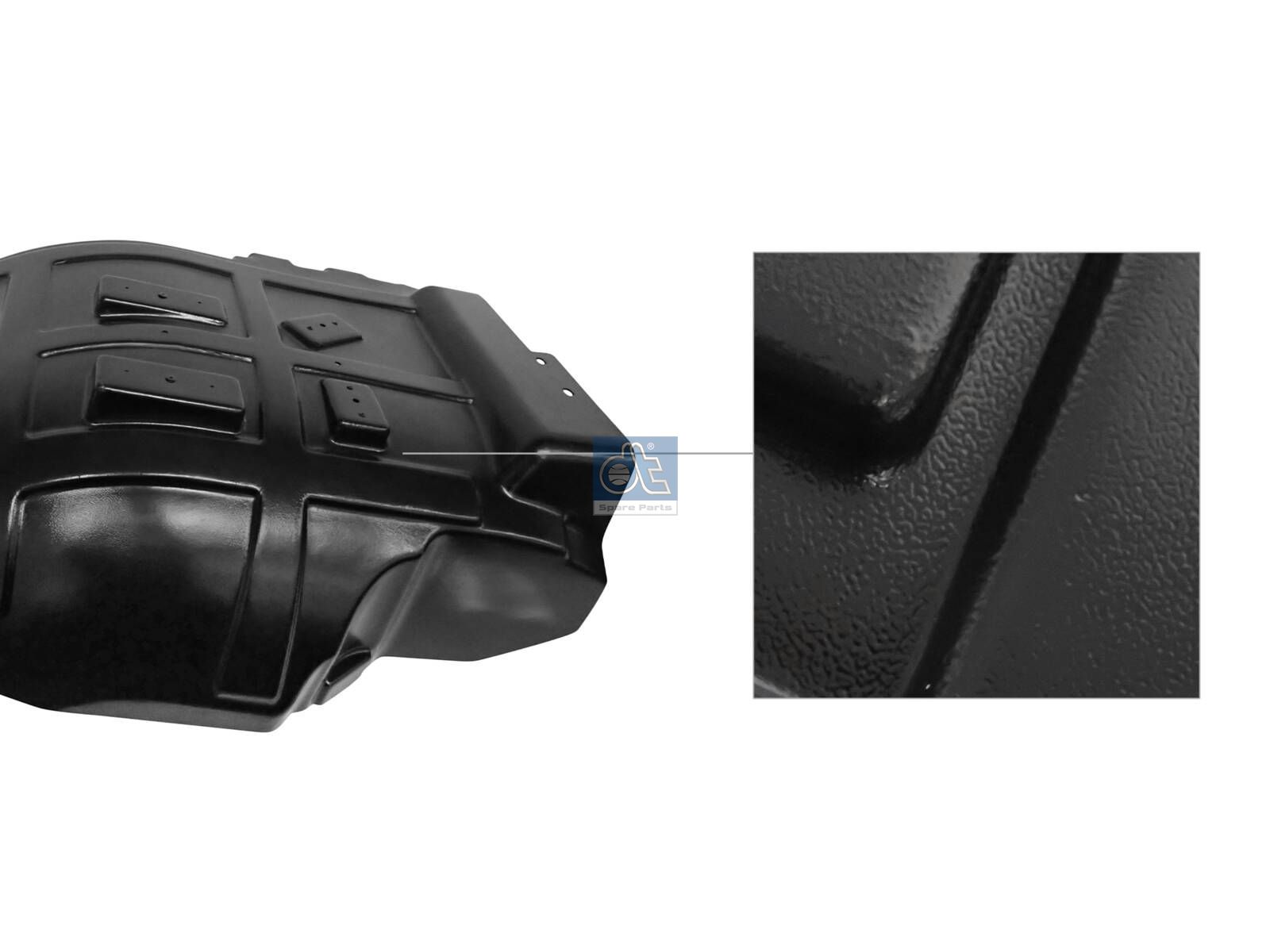 DT Spare Parts 13.00271 Fender, front, right