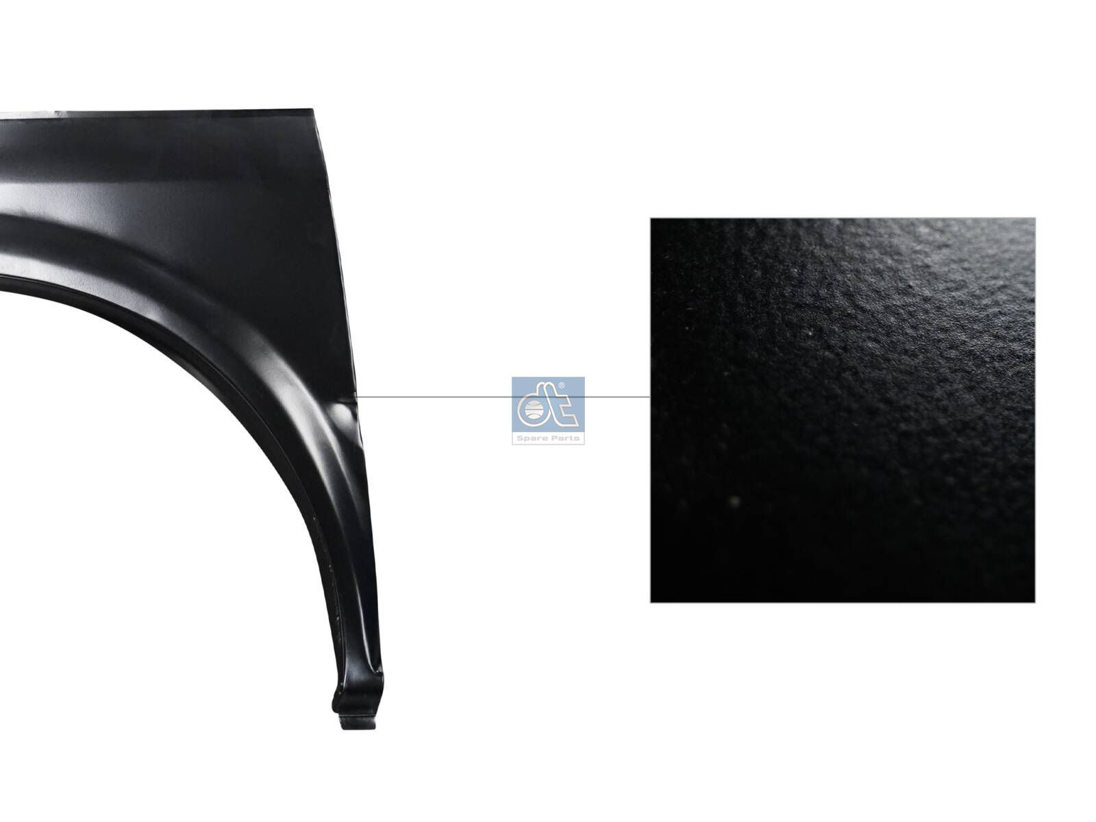DT Spare Parts 13.00439 Wheel house panel, rear, right