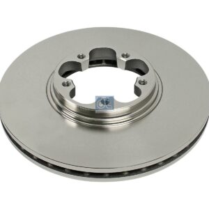 DT Spare Parts 13.31003 Brake disc, D: 276 mm, 5 bores, P: 100 mm, M10 x 1,5, d: 82 mm, H: 43 mm, S: 24.5 mm, s: 22 mm