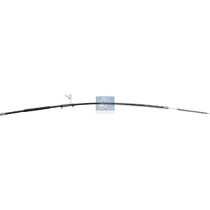 DT Spare Parts 13.33011 Control wire, parking brake, right, L: 1283 mm