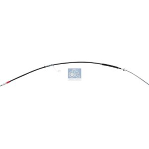 DT Spare Parts 13.33014 Control wire, parking brake, right, L: 1385 mm