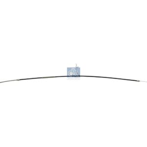 DT Spare Parts 13.33015 Control wire, parking brake, left, L: 1608 mm
