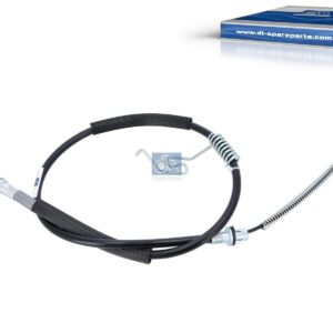 DT Spare Parts 13.33017 Control wire, parking brake, right, L: 1282 mm
