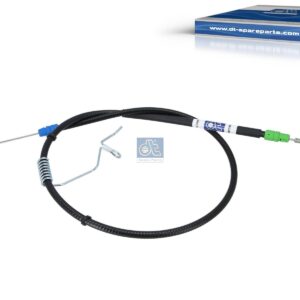 DT Spare Parts 13.33031 Control wire, parking brake, left, L: 1533 mm