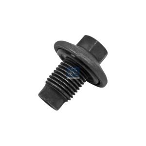 DT Spare Parts 13.41030 Oil drain plug, M14 x 1,5, Lu: 20 mm, SW: 13, L: 35 mm