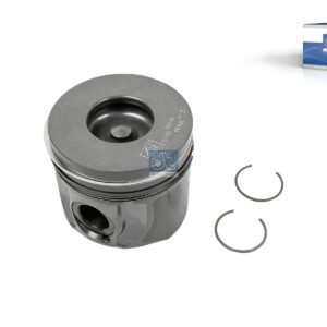 DT Spare Parts 13.47204 Piston, complete with rings, D: 89.9 mm, L: 80.5 mm