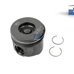 DT Spare Parts 13.47205 Piston, complete with rings, D: 86 mm, L: 74.1 mm