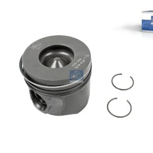 DT Spare Parts 13.47207 Piston, complete with rings, D: 86 mm, L: 74.1 mm